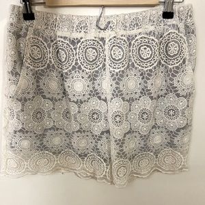 Lace shorts